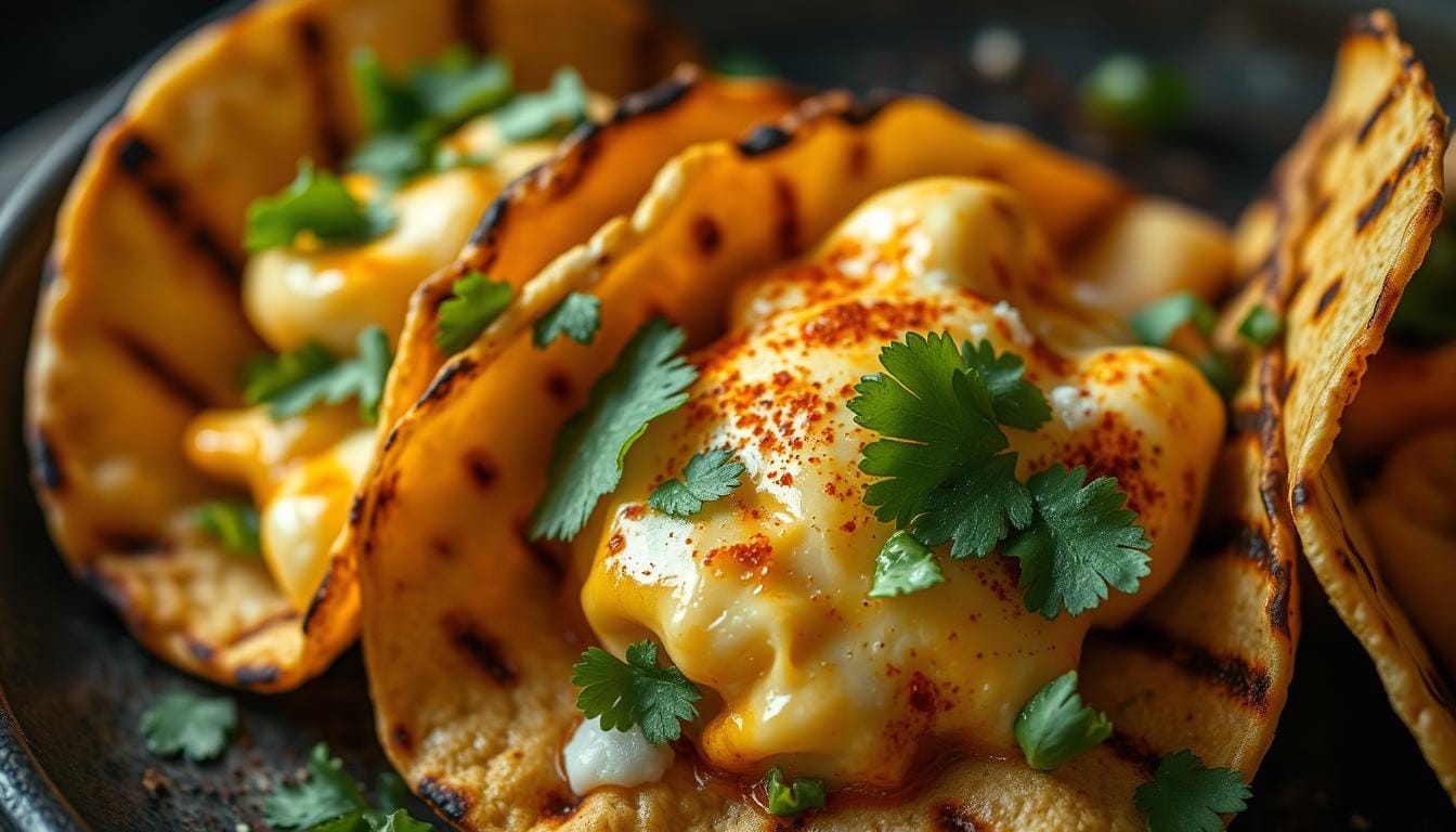Burnt Cheese Tacos