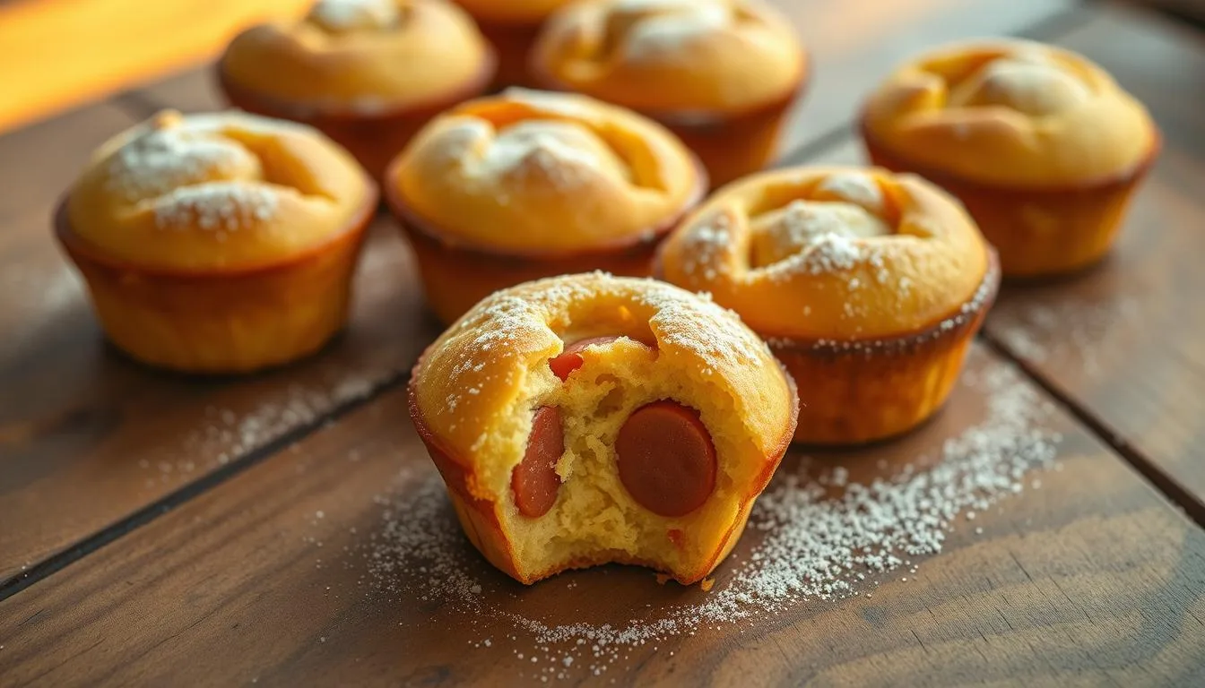 Corn Dog Muffins
