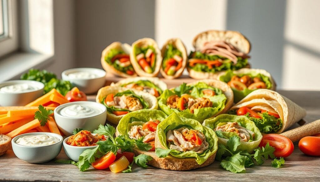 Creative sandwich alternatives for quick cold lunch ideas