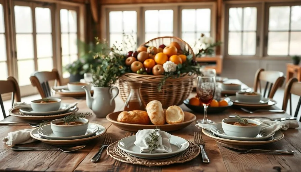 DIY brunch decorations