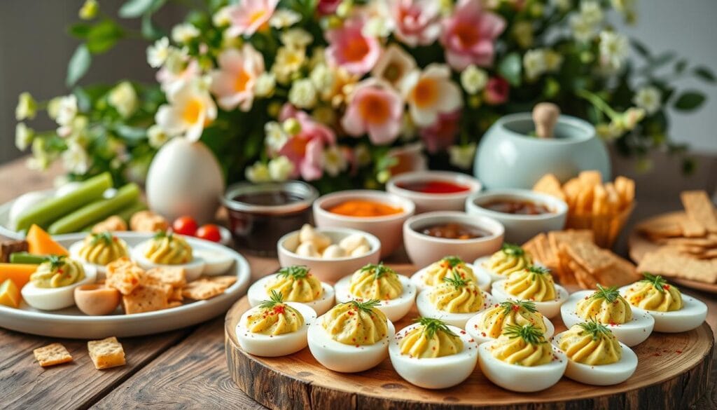 Easter brunch party snacks