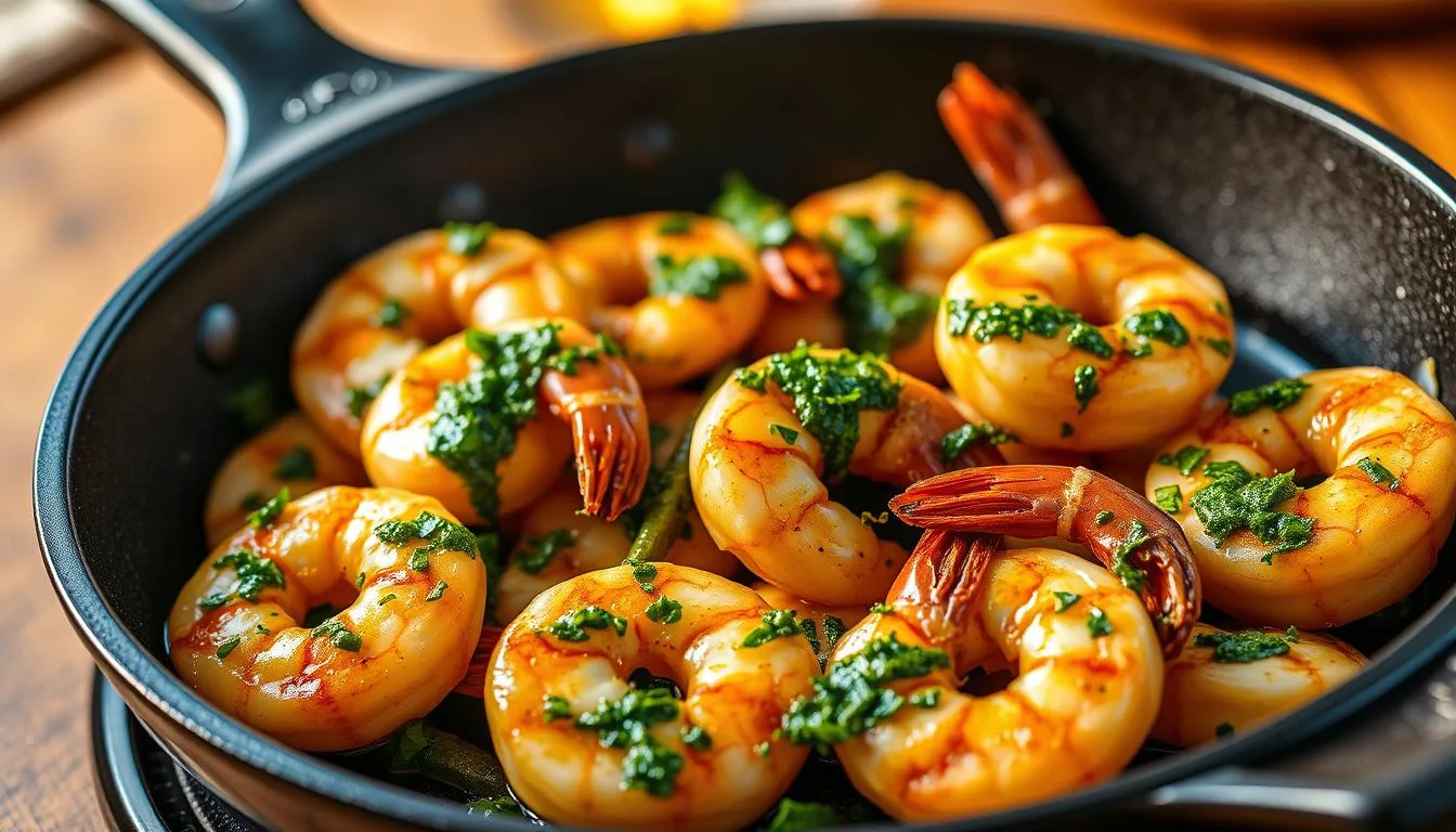 Easy Chimichurri Shrimp