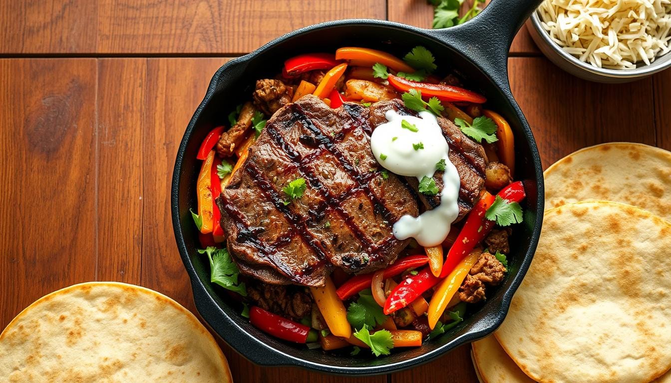 Easy Steak Fajitas