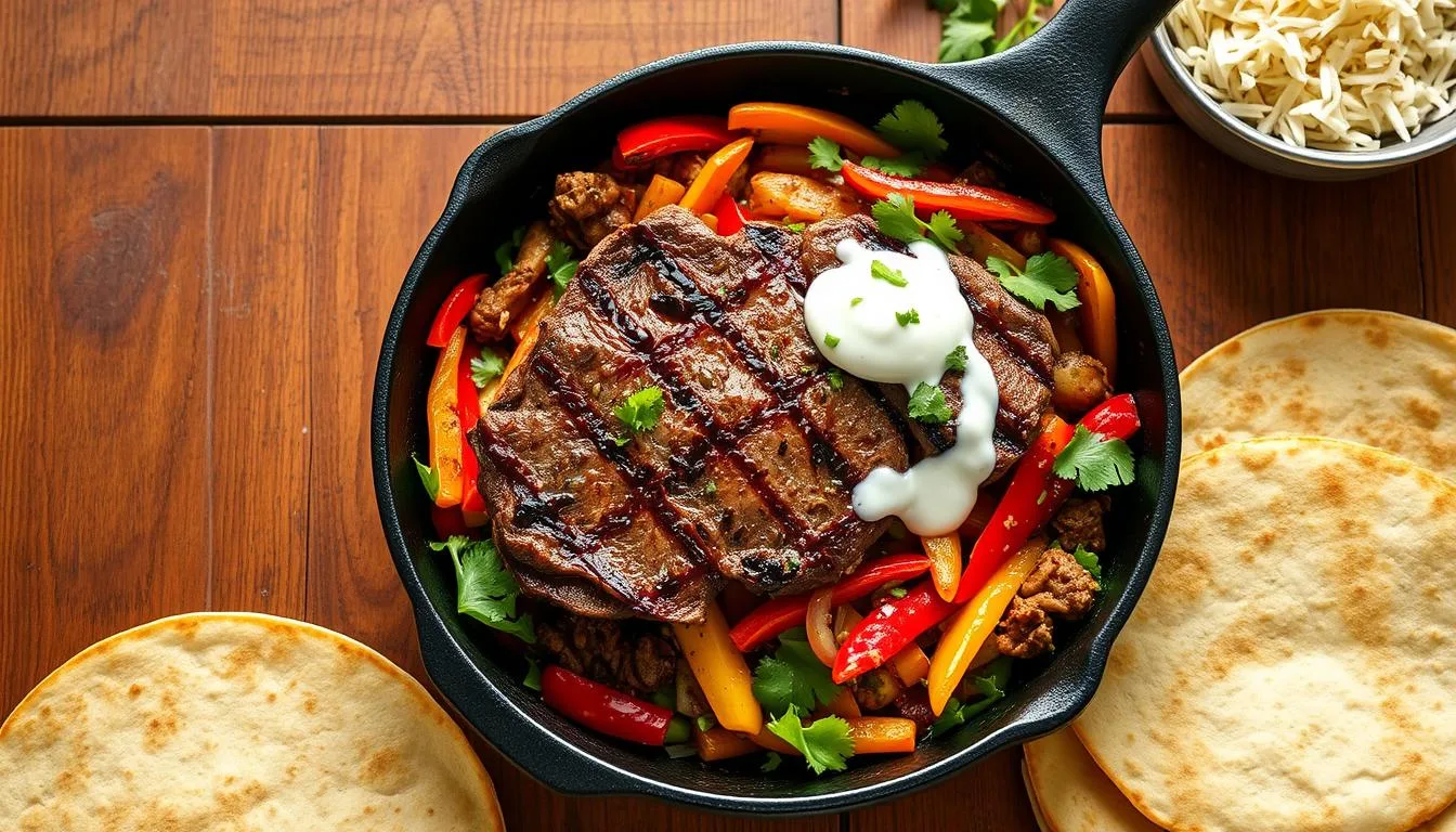 Easy Steak Fajitas