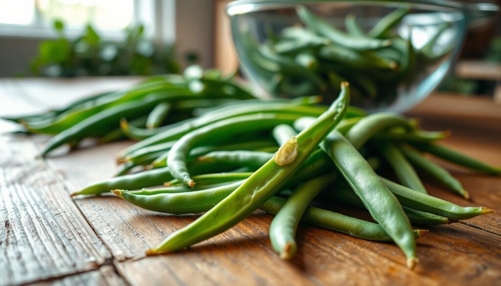 Freezing fresh green beans step by step Freezing fresh green beans step by step