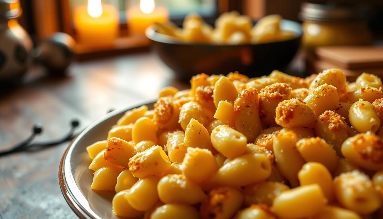 Garlic Parmesan Mac and Cheese