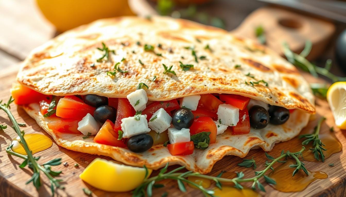 Greek Quesadillas