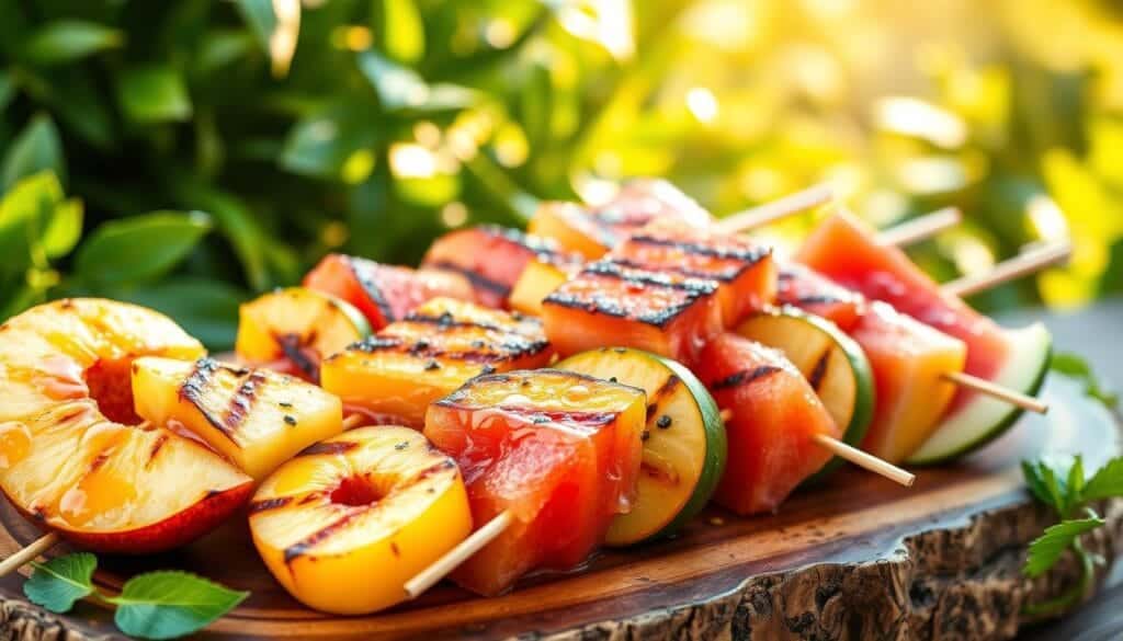 Grilled Fruit Kebabs Recipe