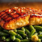 Honey-Soy Grilled Salmon with Edamame