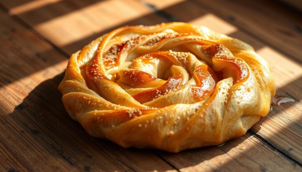 M'hanncha snake pastry popular moroccan recipes M'hanncha snake pastry popular moroccan recipes
