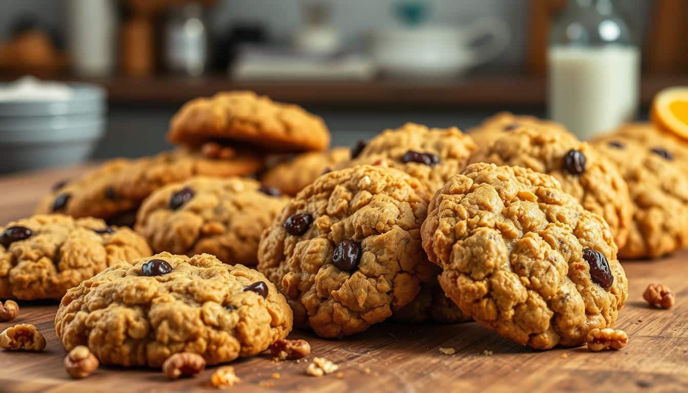 Oatmeal Raisin Walnut Cookies