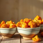 Orange Cauliflower Bowls