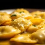 Ravioli with Sage Butter Sauce