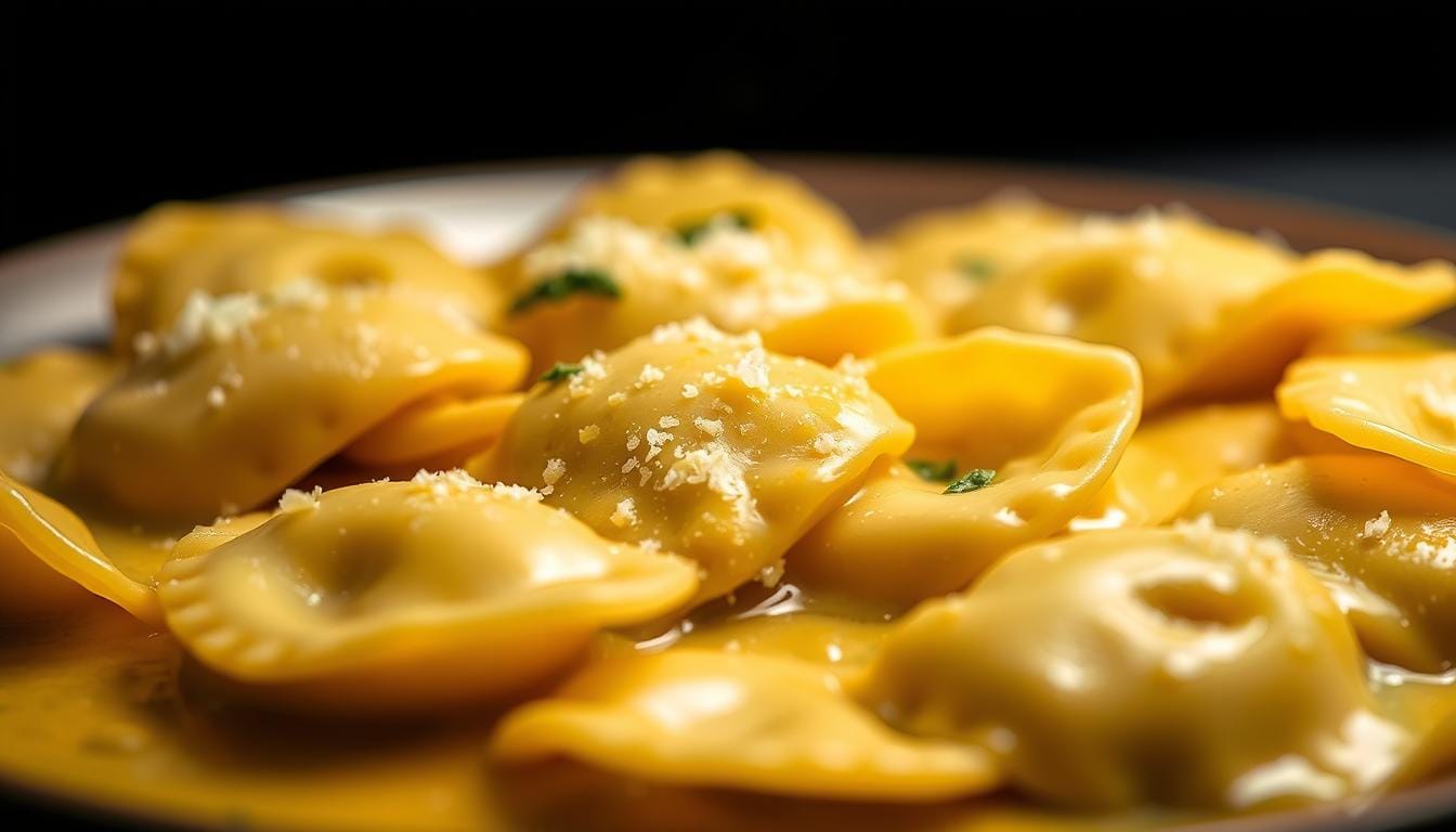 Ravioli with Sage Butter Sauce
