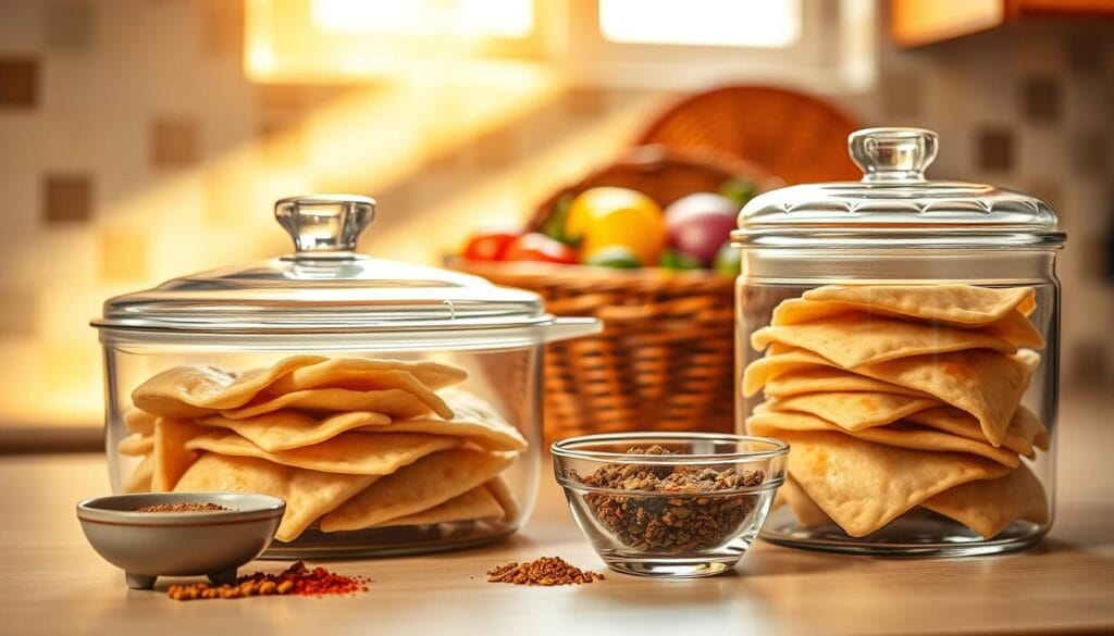 Storing East African food
