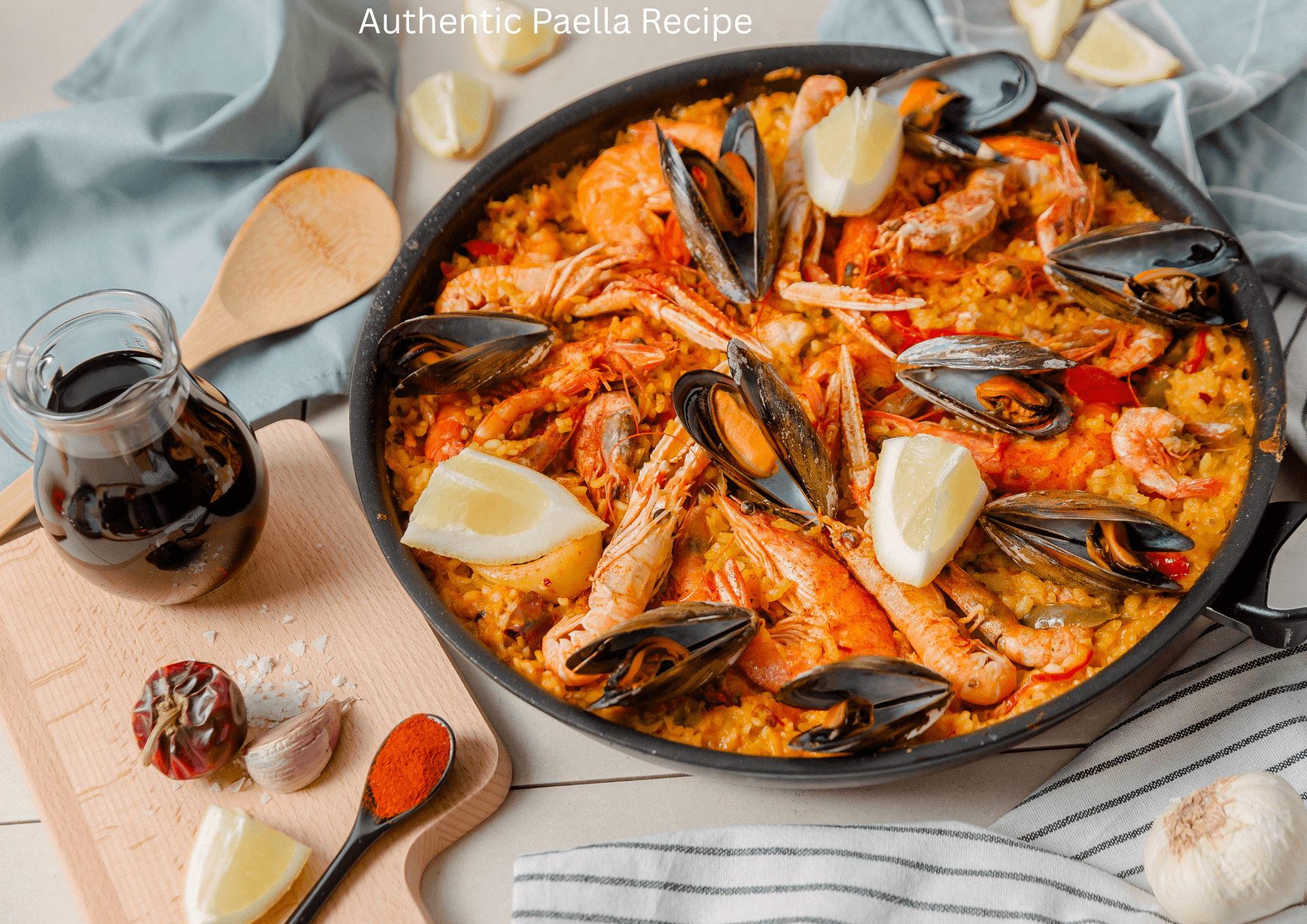 The Authentic Paella Recipe