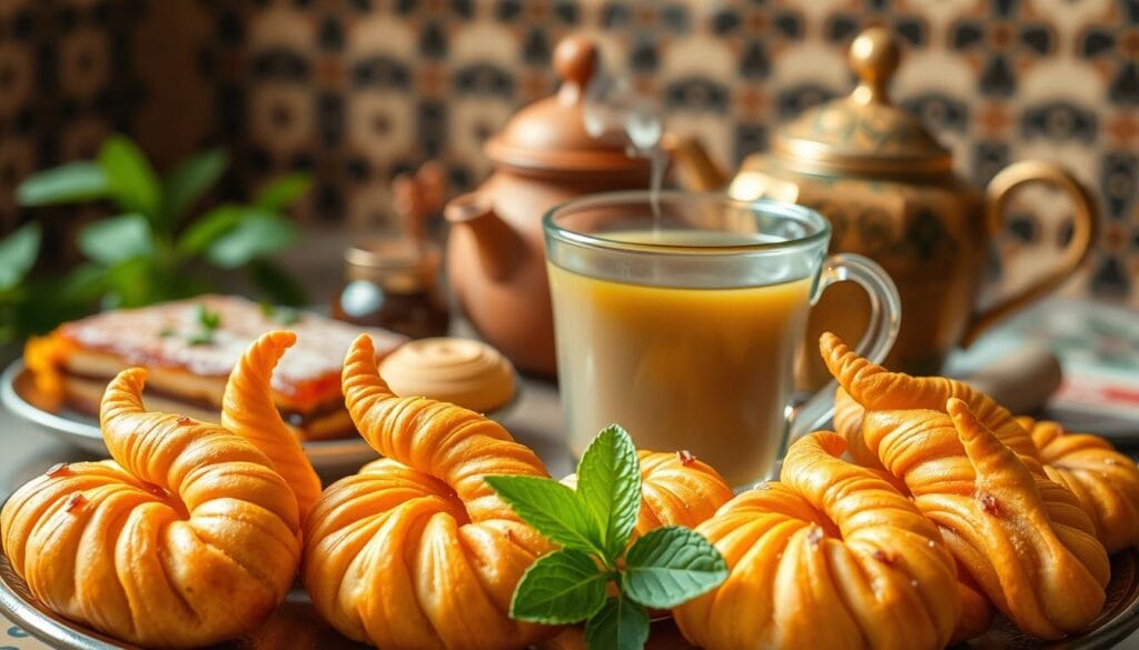 Traditional dessert pairings with Moroccan mint tea Traditional dessert pairings with Moroccan mint tea