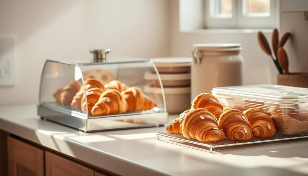 almond croissant storage methods