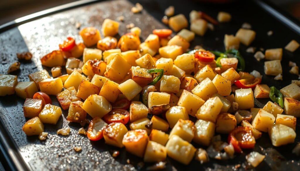breakfast potatoes on blackstone