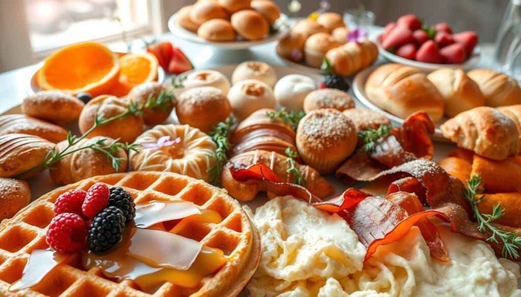 brunch food platter
