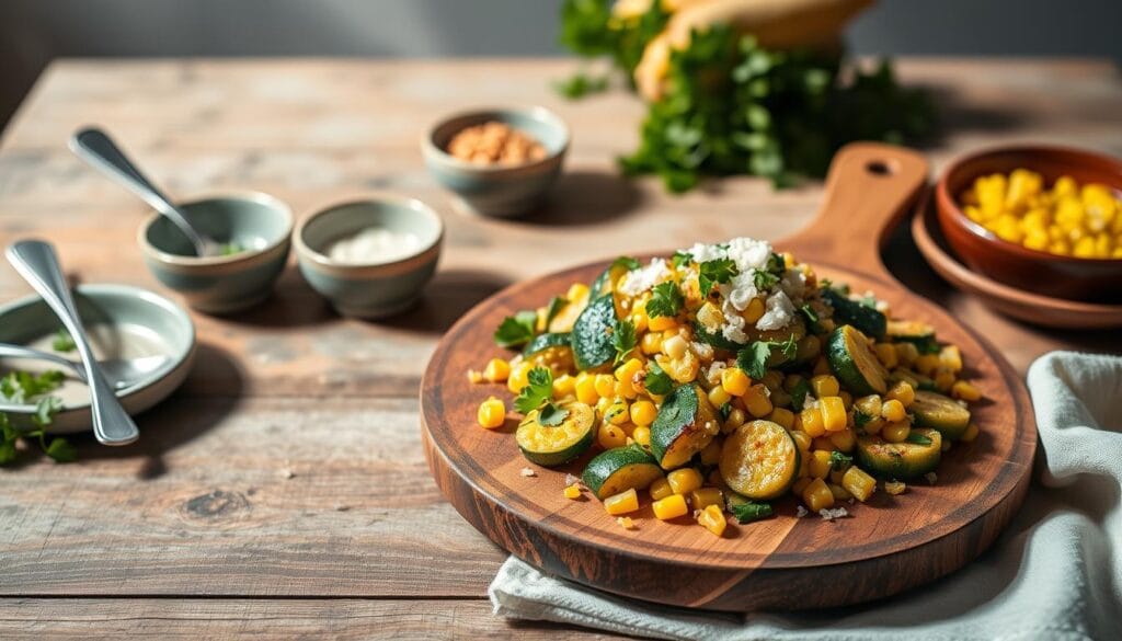 calabacitas con elote serving ideas