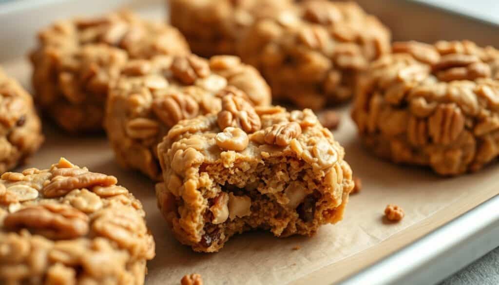 chewy oatmeal walnut treats