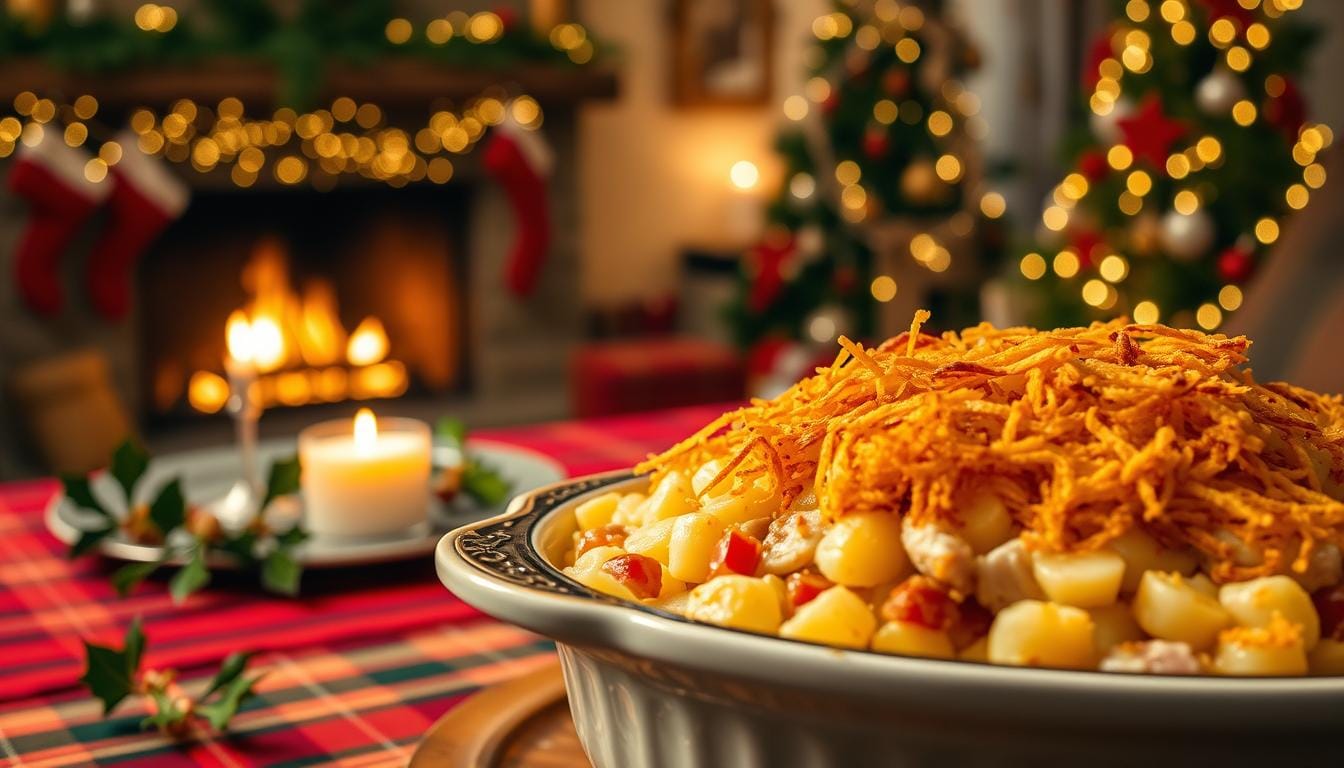 christmas morning casserole with hash browns