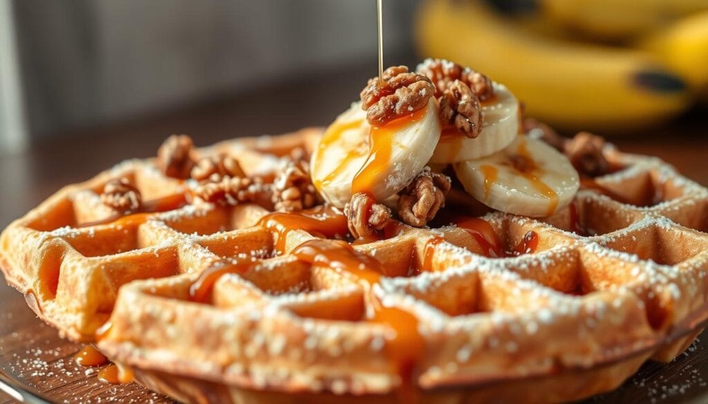 creative variations delicious banana waffles