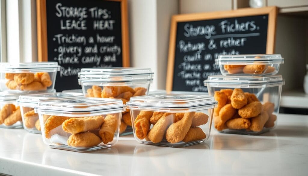 easy chicken finger recipe storage tips