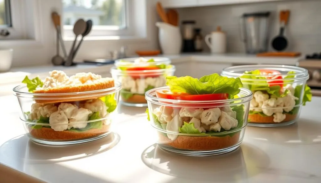 easy chicken salad sandwiches storage tips