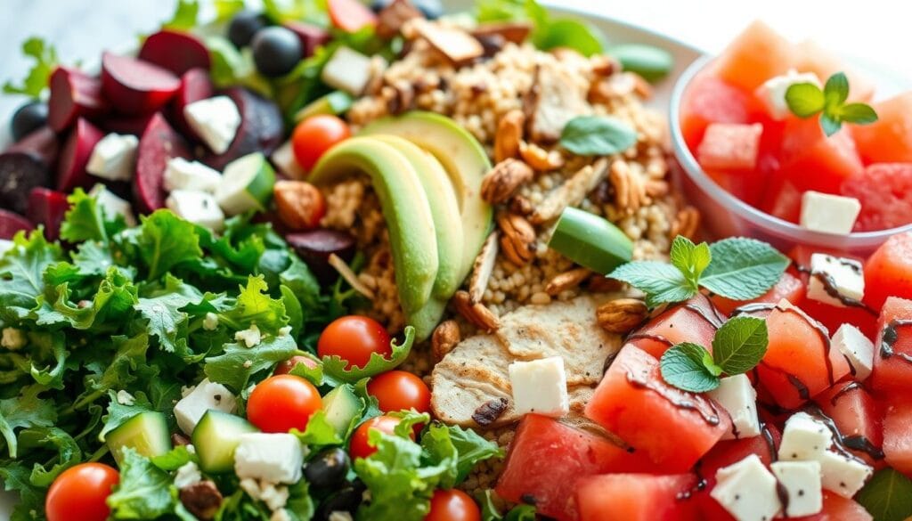 fresh salads for brunch food platter