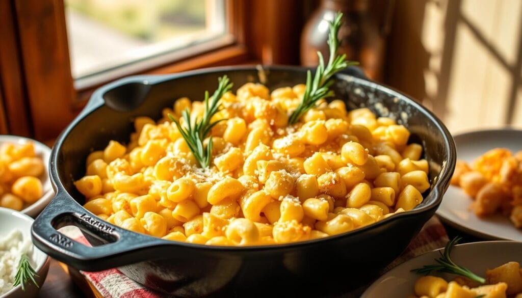 garlic parmesan mac and cheese serving ideas