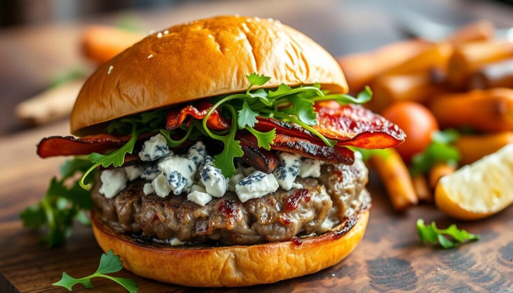gourmet deer burger recipes with blue cheese and bacon gourmet deer burger recipes with blue cheese and bacon