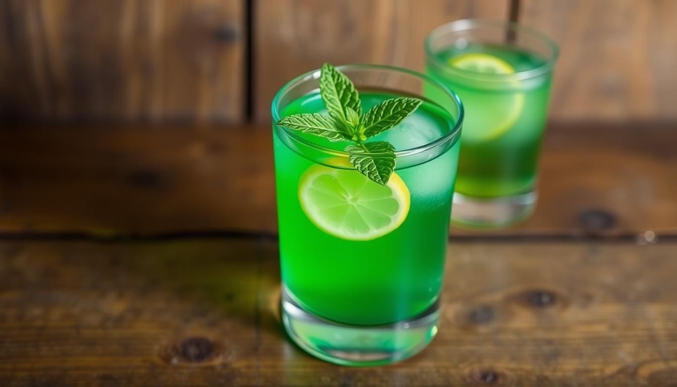 green tea shot recipe