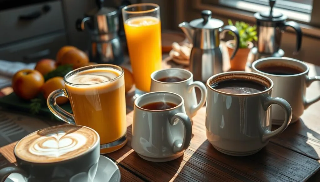griddle breakfast drinks