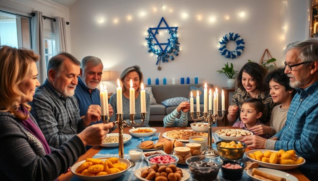 hanukkah celebration family and community