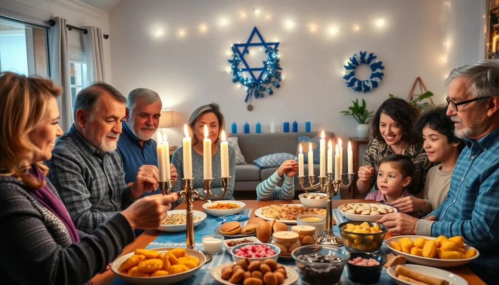 hanukkah celebration family and community