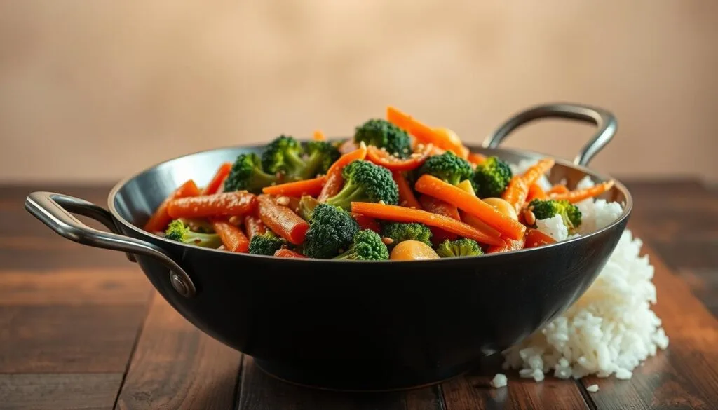healthy cafeteria lunch ideas vegetable stir-fry