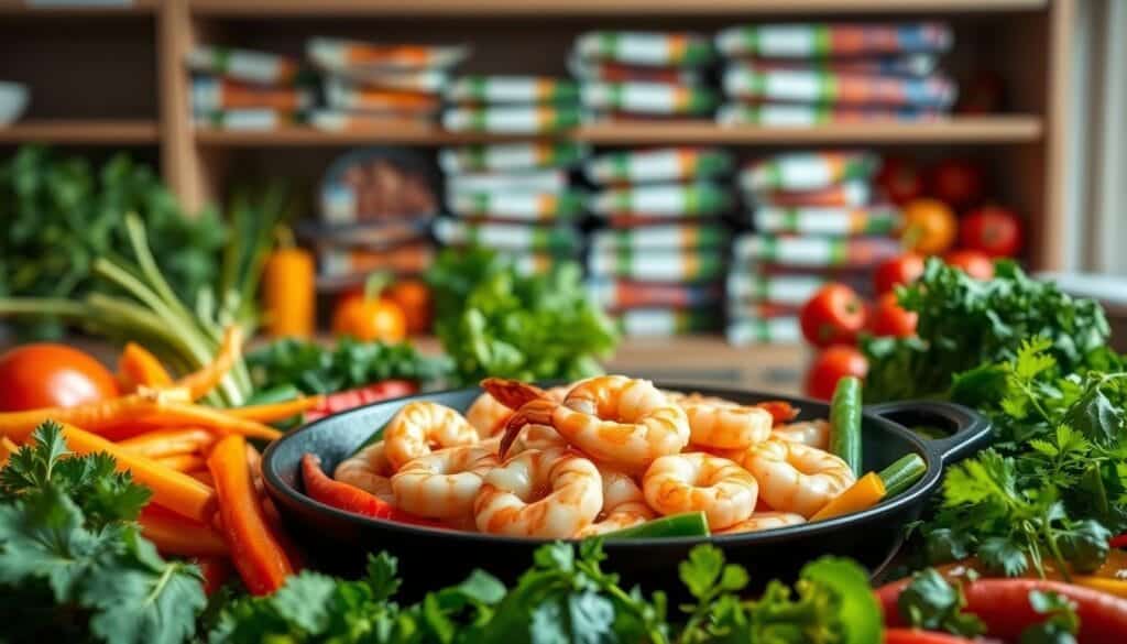 healthy-freezer-recipes shrimp stir fry nutrition