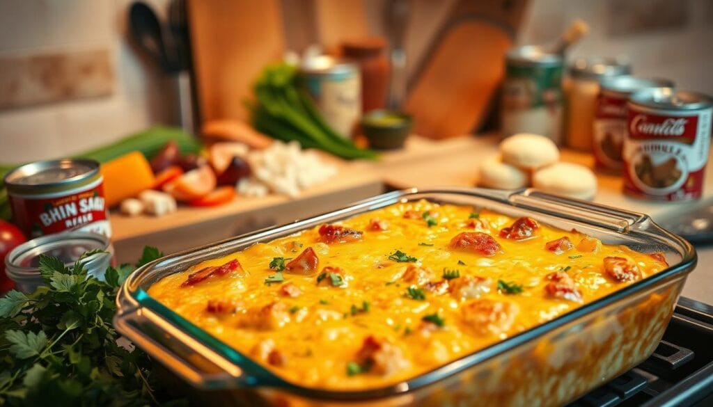 homemade canned chicken casserole recipe