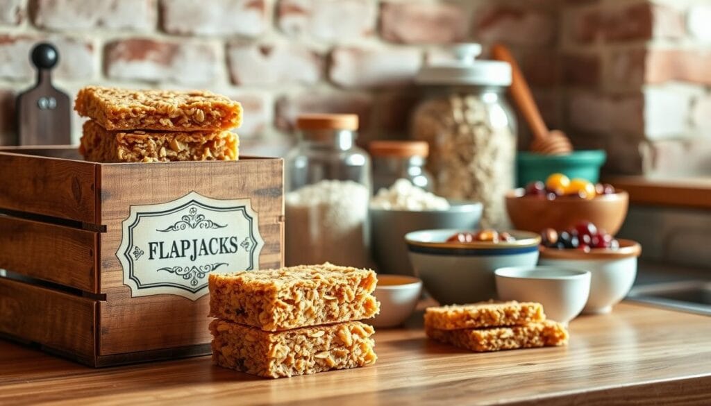 homemade flapjacks storage