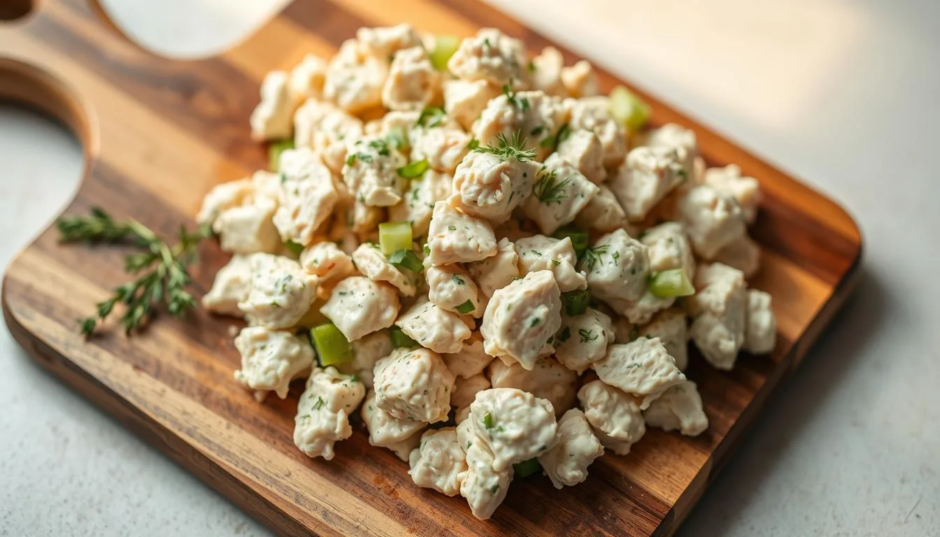 how to make salad with canned chicken