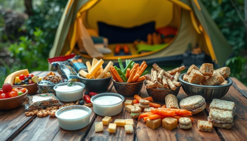 kid-friendly easy camping food for kids