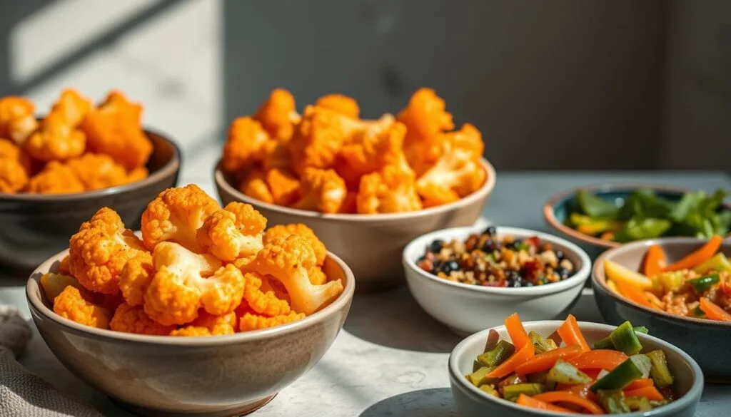 orange cauliflower bowls side dishes orange cauliflower bowls side dishes