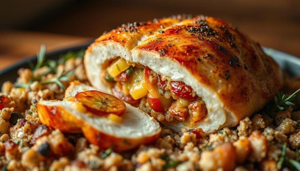 oven-baked stuffed chicken breast recipes