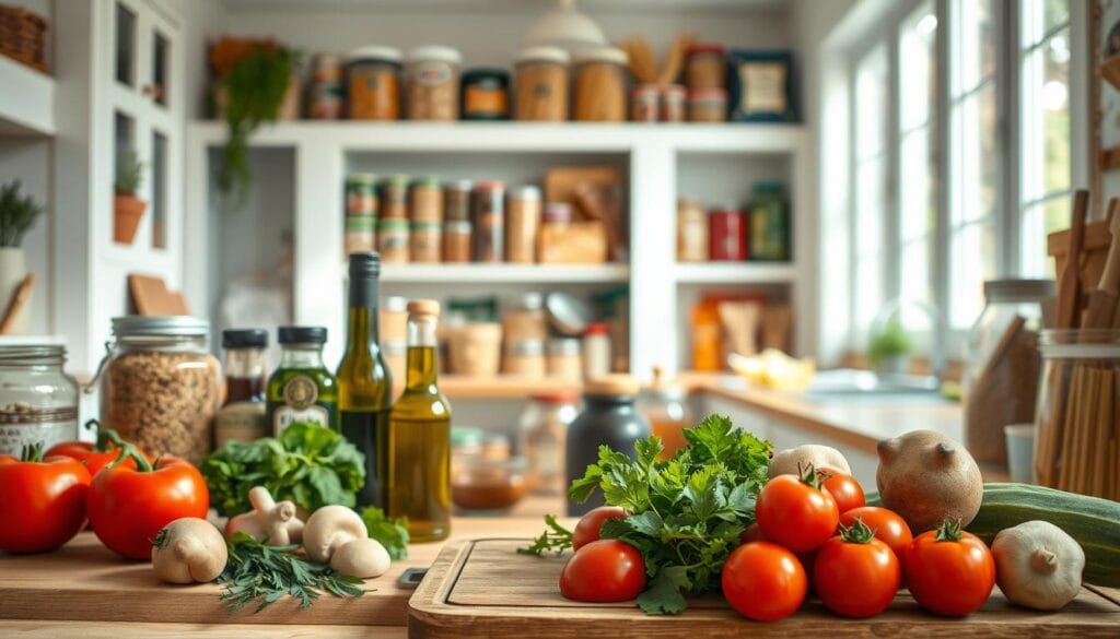 pantry staples for simple meal prep