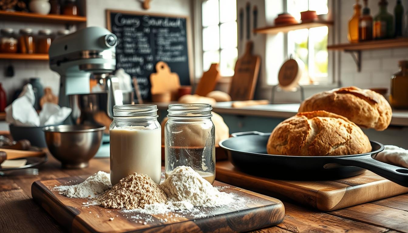 recipes with sourdough starter