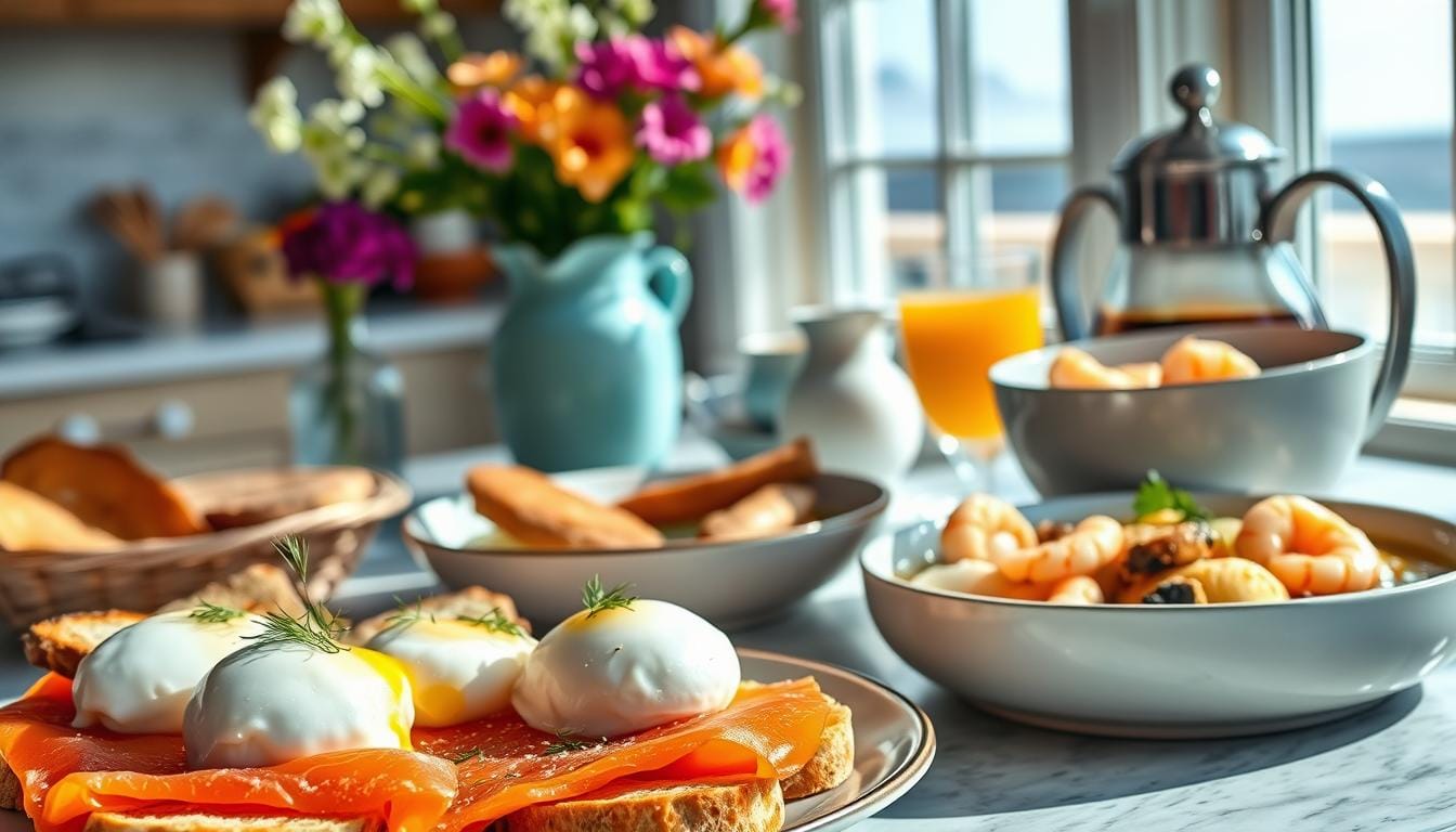 seafood breakfast