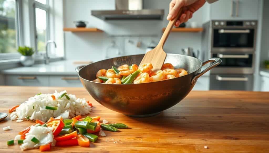 shrimp stir fry cooking steps