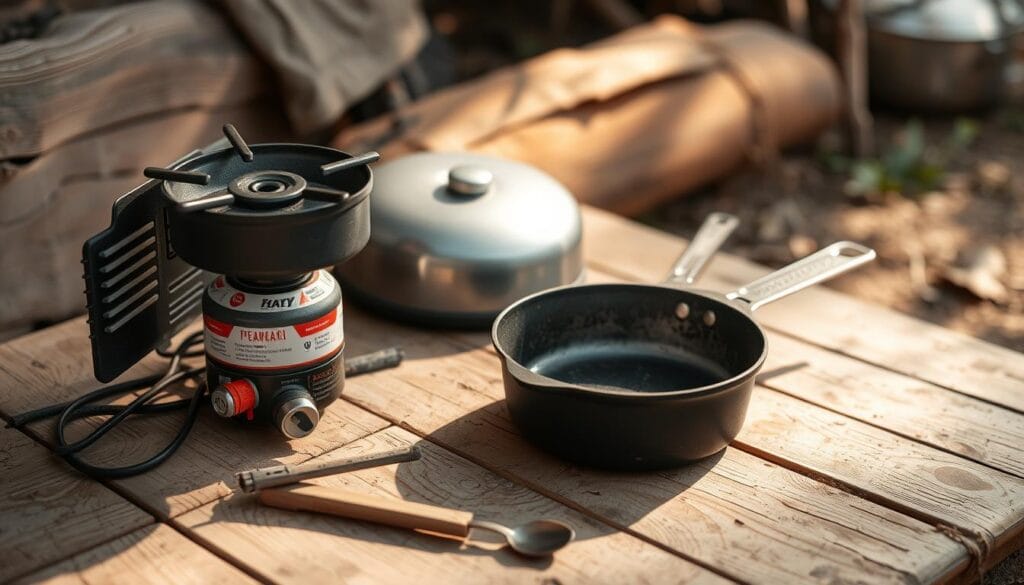 simple outdoor cooking gear